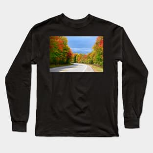 winding road in the park Long Sleeve T-Shirt